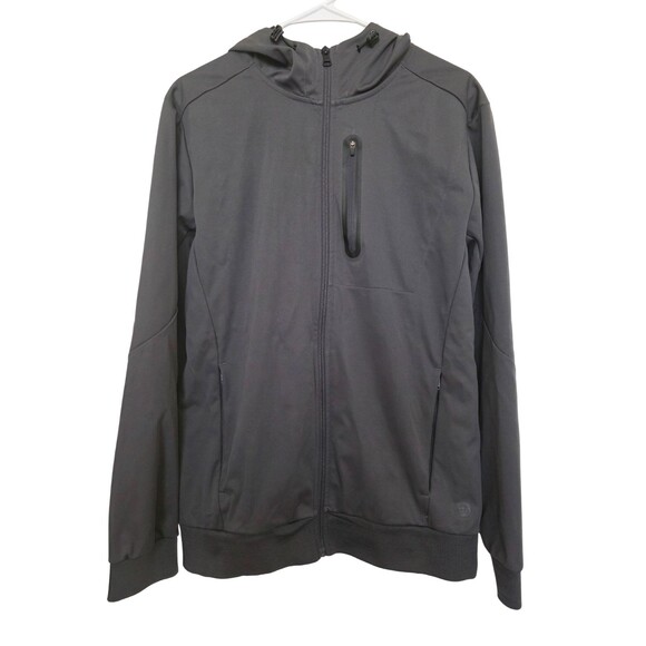 Mondetta Outdoor Project Men's Gray Softshell Hoodie Jacket - Size M - Tech - Picture 1 of 6